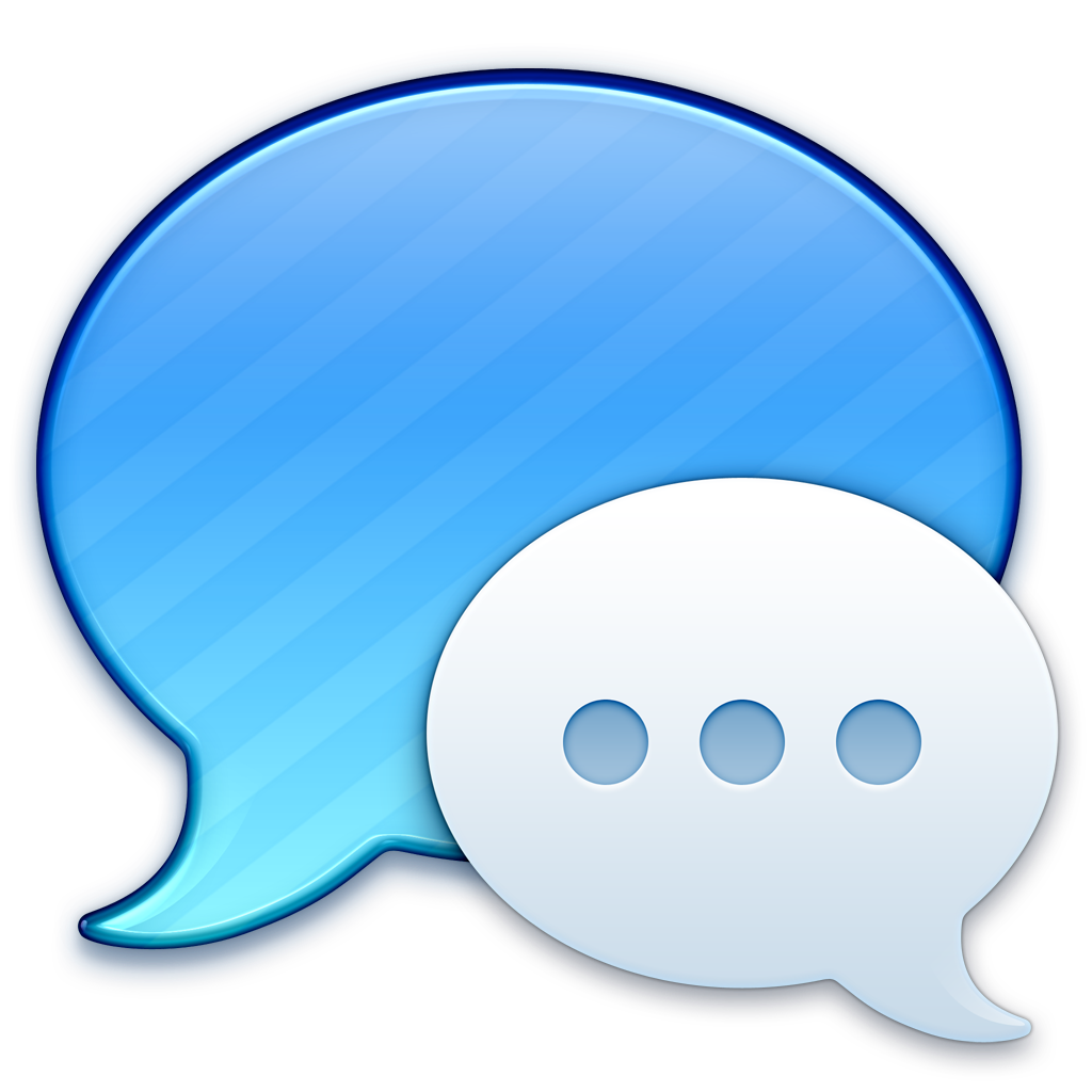 Always talking - message icon representing constant communication